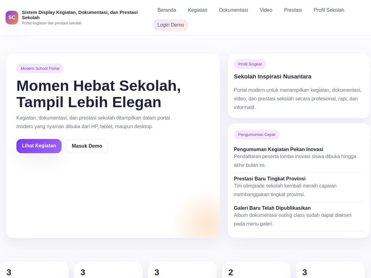 Sistem Majalah Dinding Digital