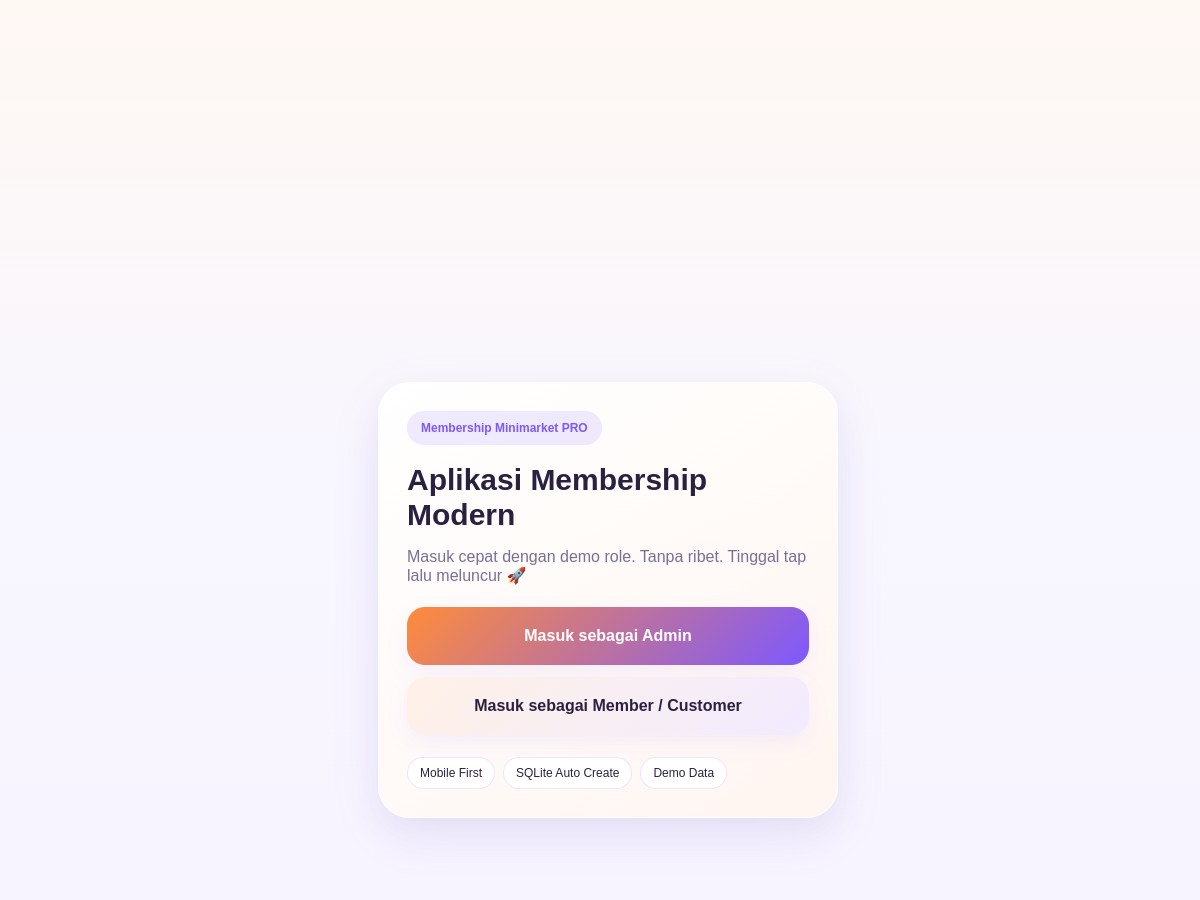Sistem Membership