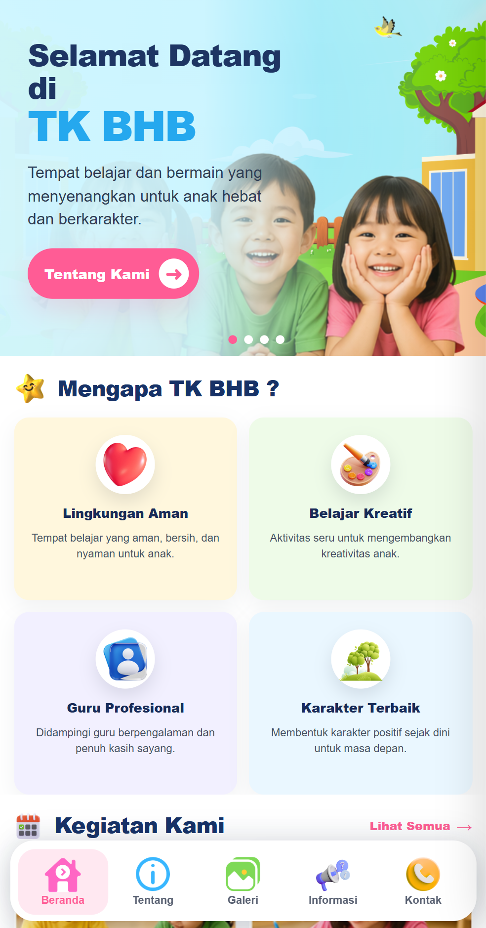 Web TK/PAUD/Daycare