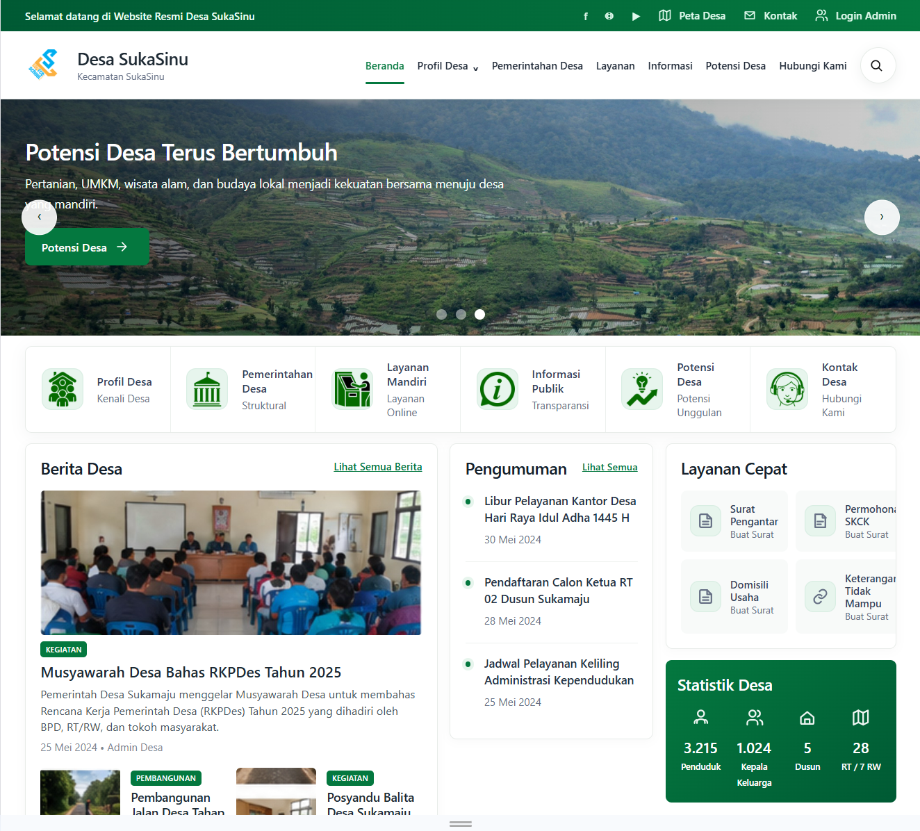 Web Pemerintah Desa